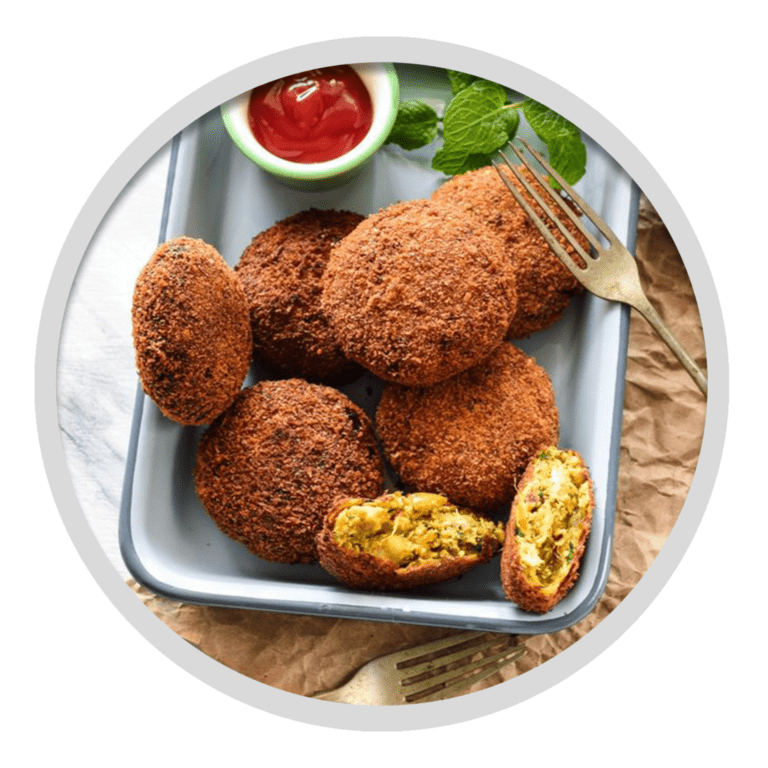 Cutlets Chicken, Fish & Veg