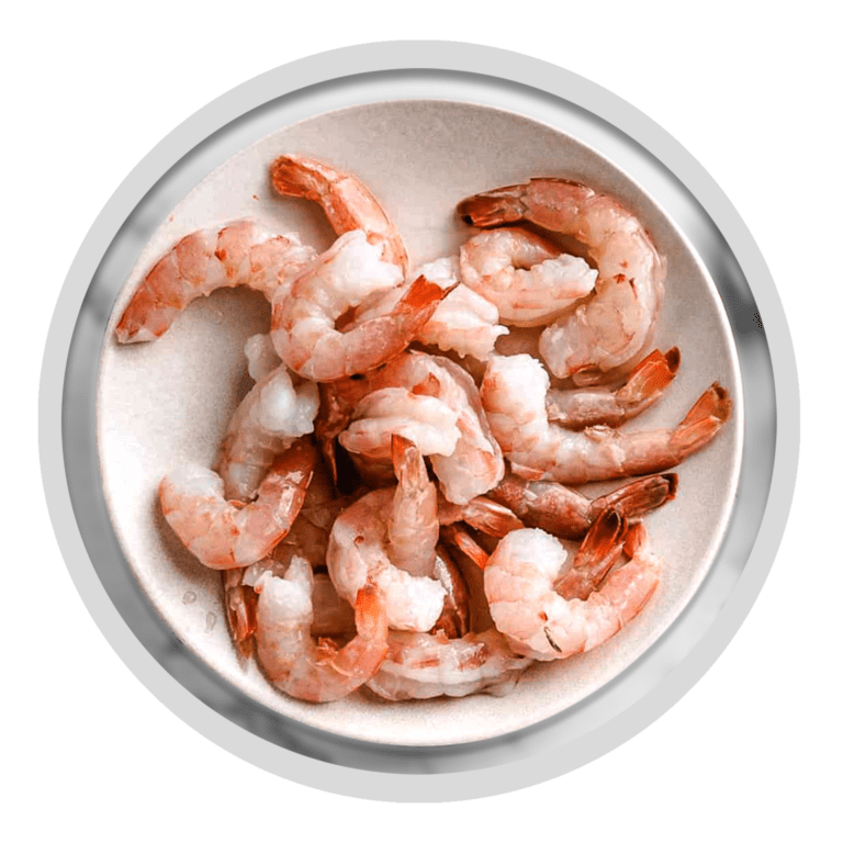 Pink shrimps..