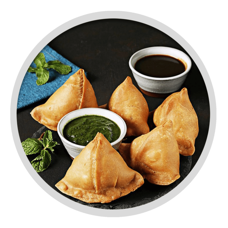 Samosas Chicken Fish & Veg